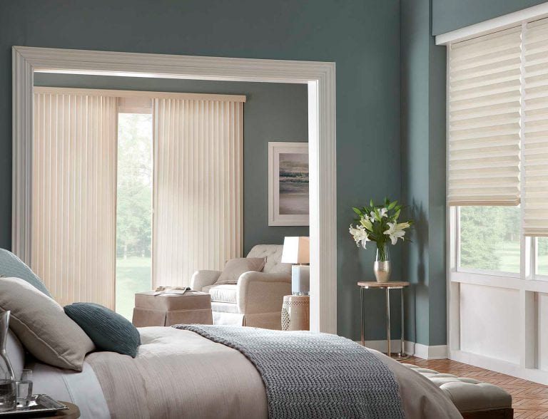 Soft fabric window coverings. Cellular Shades