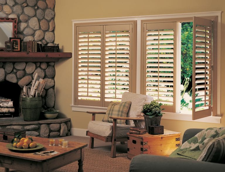 Poly shutters.