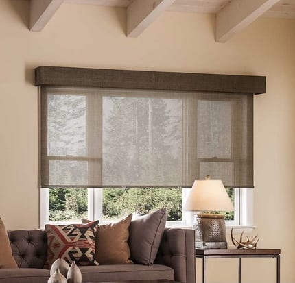 Outside mount deals blinds