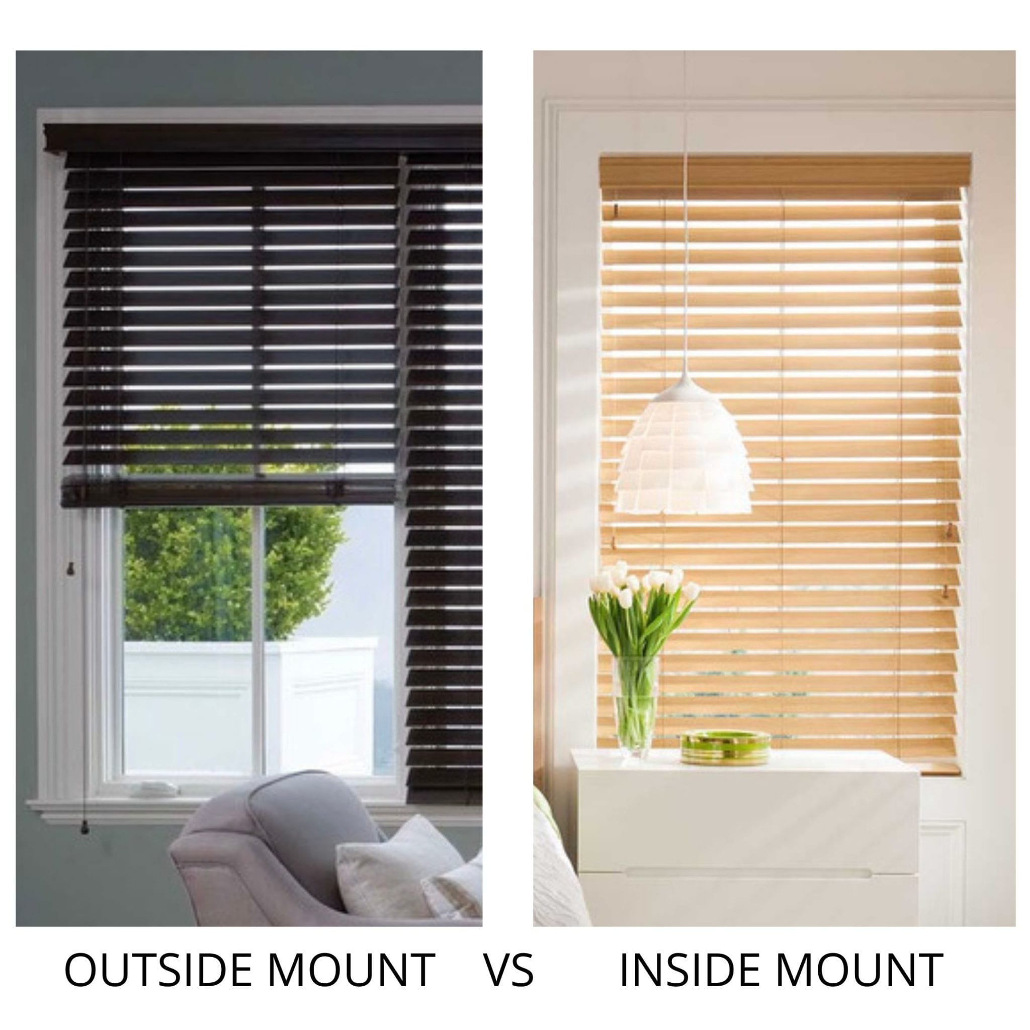 Inside Mount vs Outside Mount Blinds: What's Best in 2023? – Factory Direct  Blinds