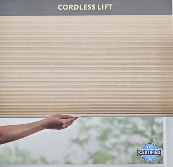 Cordless Lift Honeycomb Shades